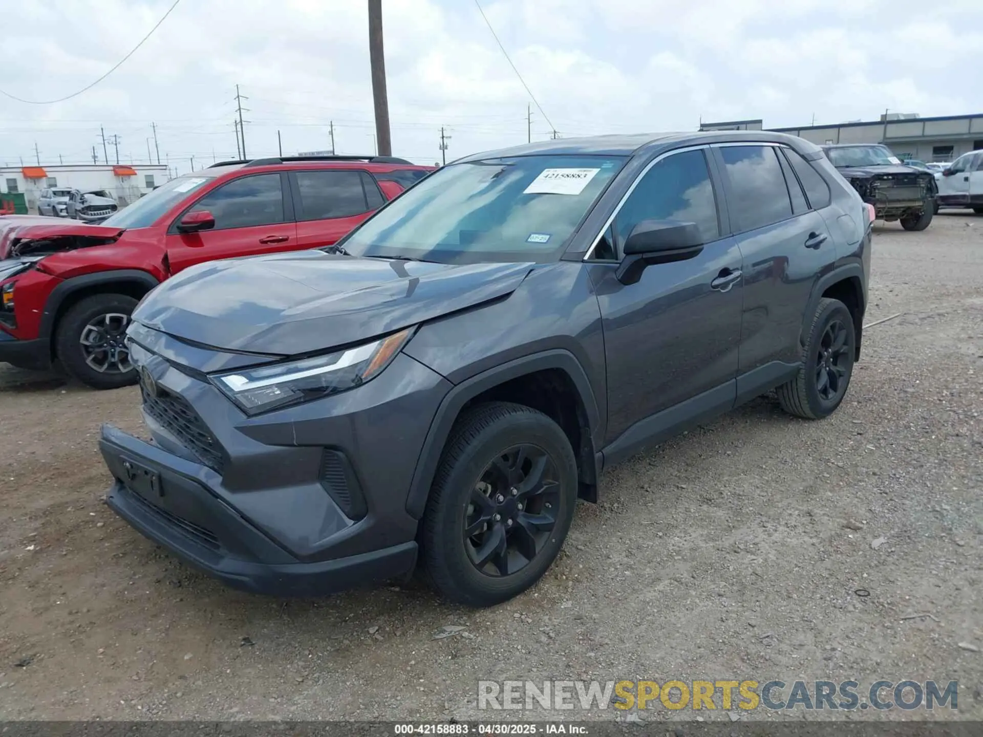 2 fotografías del automóvil dañado 2T3H1RFV0PC242415 TOYOTA RAV4 2023