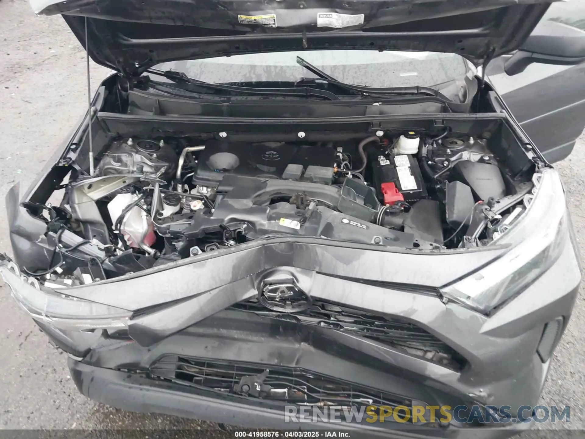 10 fotografías del automóvil dañado 2T3H1RFV1PW266530 TOYOTA RAV4 2023