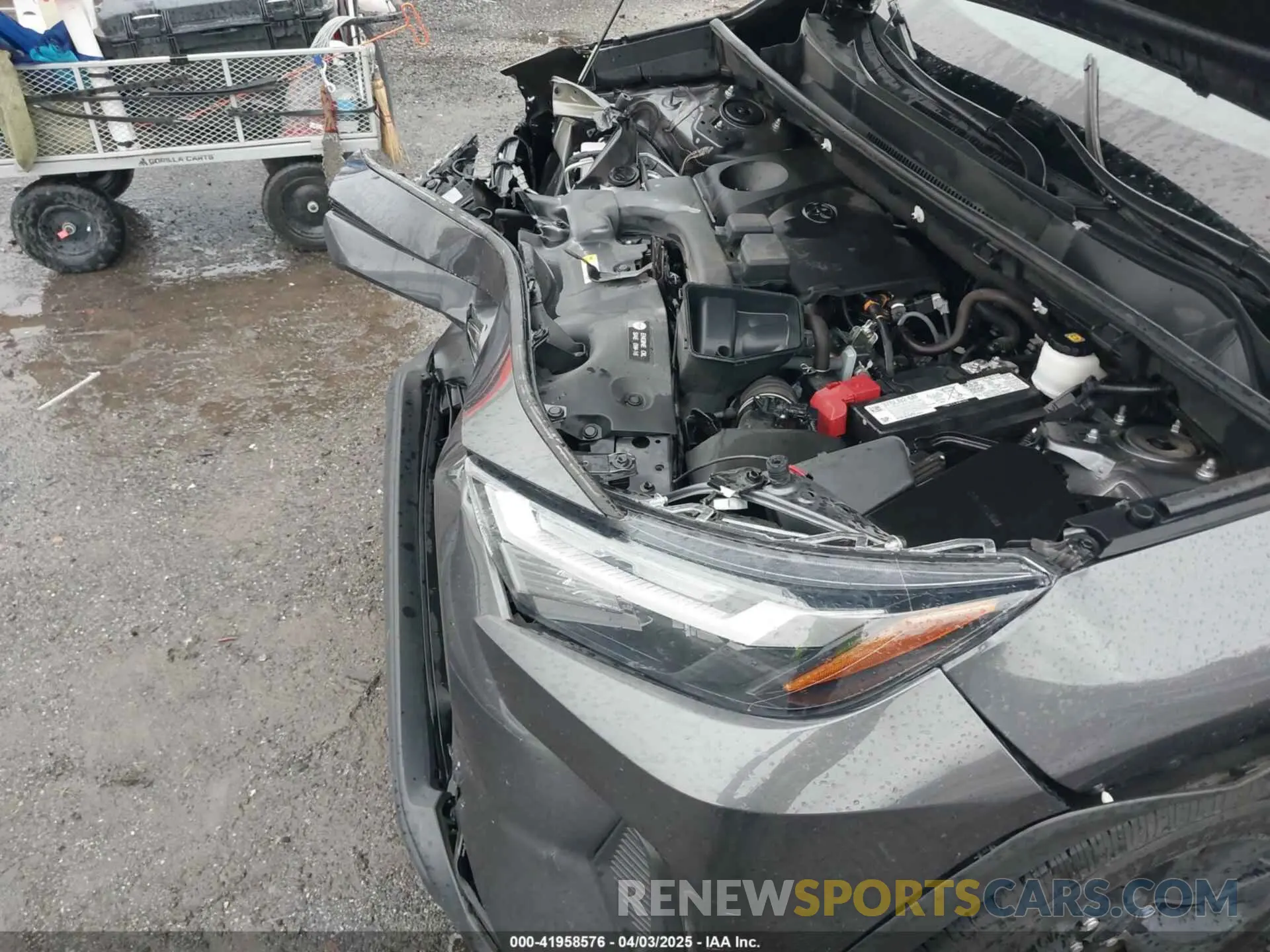 6 fotografías del automóvil dañado 2T3H1RFV1PW266530 TOYOTA RAV4 2023