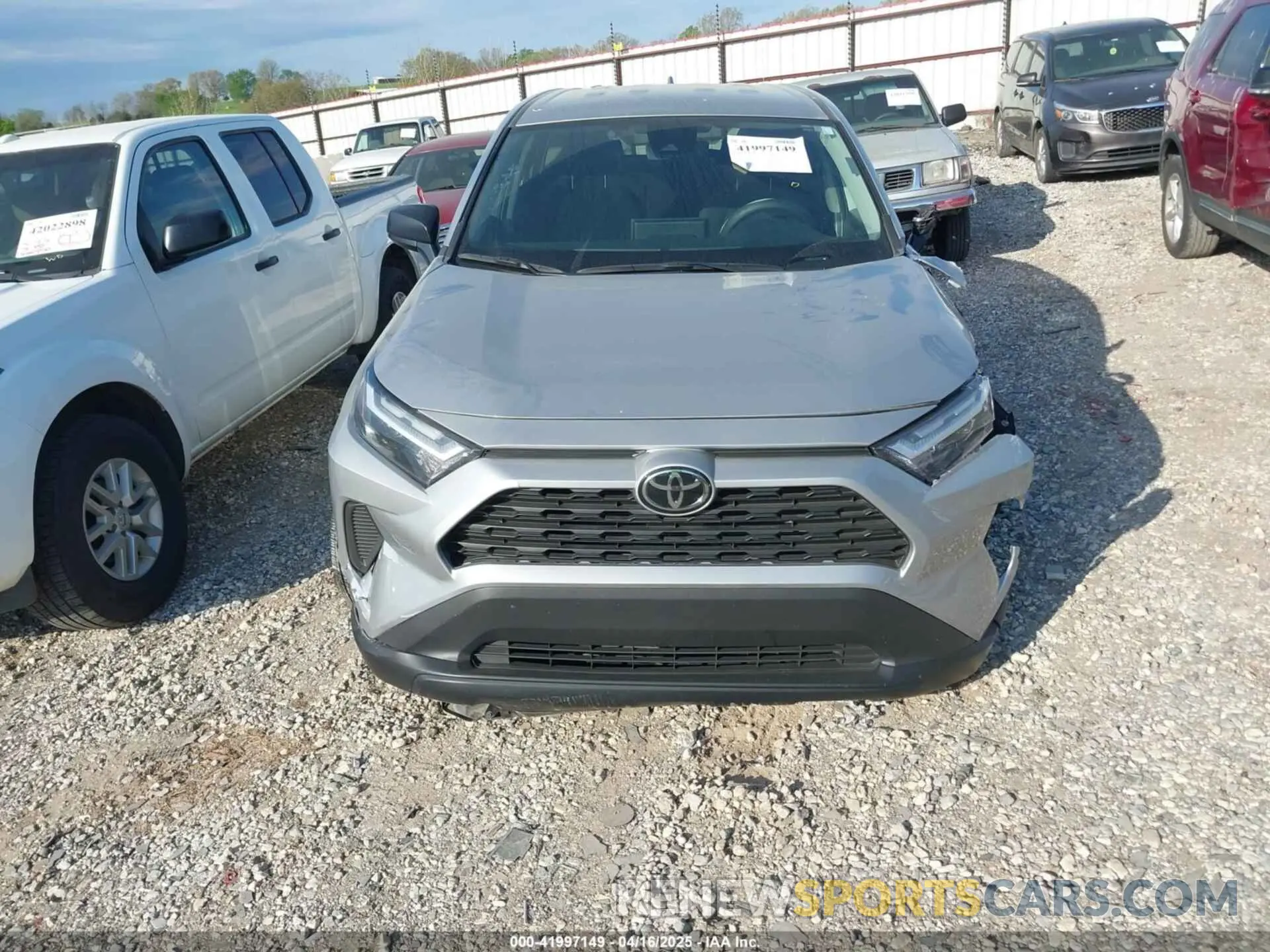 12 fotografías del automóvil dañado 2T3H1RFV1PW292741 TOYOTA RAV4 2023