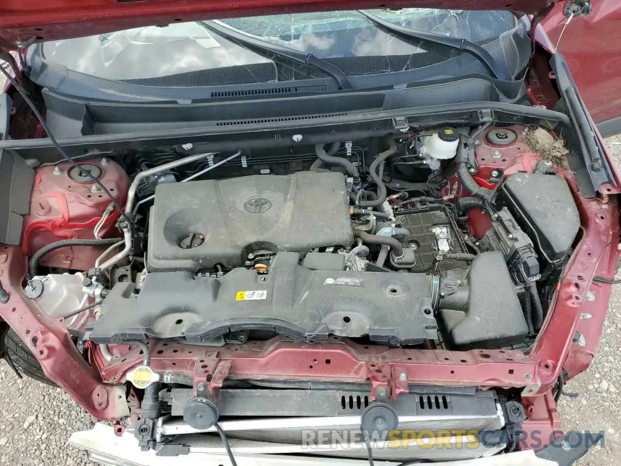 13 fotografías del automóvil dañado 2T3H1RFV1PW298703 TOYOTA RAV4 2023