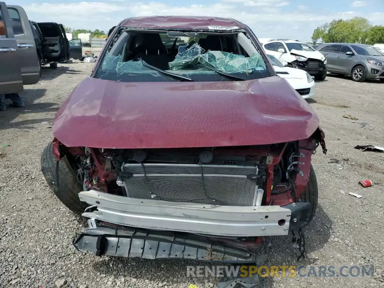 6 fotografías del automóvil dañado 2T3H1RFV1PW298703 TOYOTA RAV4 2023