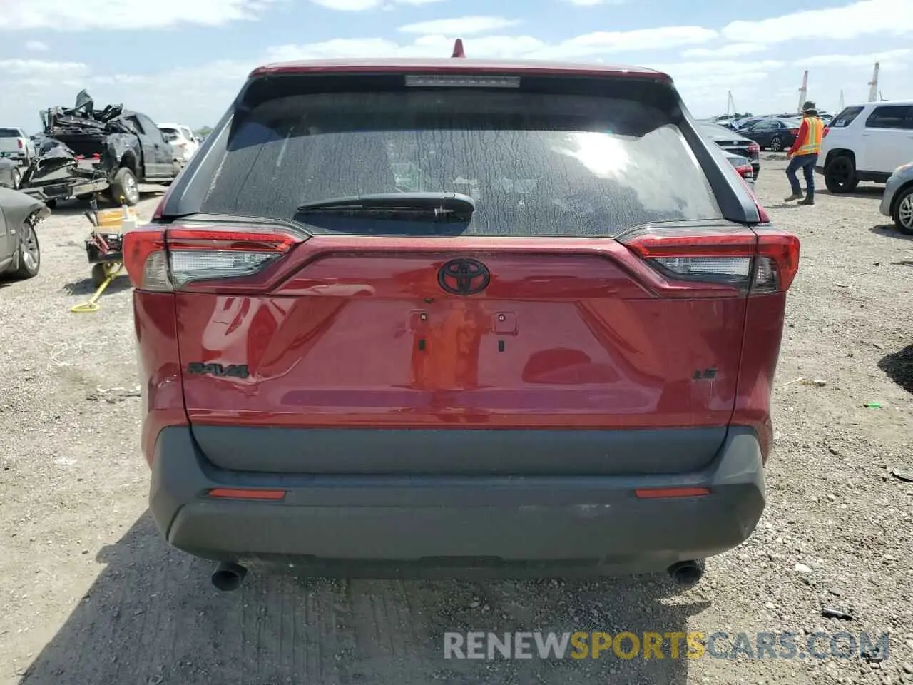 8 fotografías del automóvil dañado 2T3H1RFV1PW298703 TOYOTA RAV4 2023