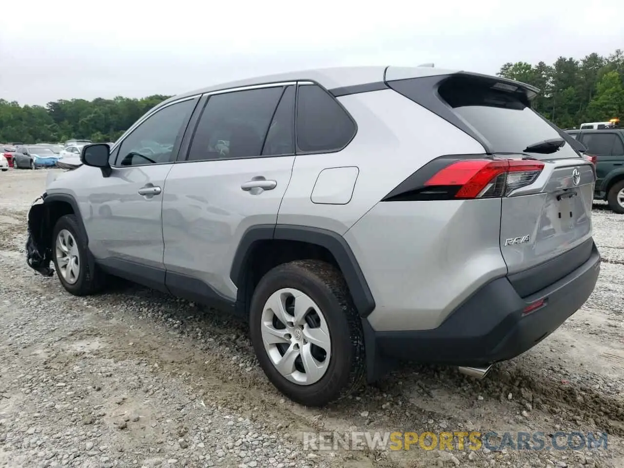 2 fotografías del automóvil dañado 2T3H1RFV2PC237331 TOYOTA RAV4 2023