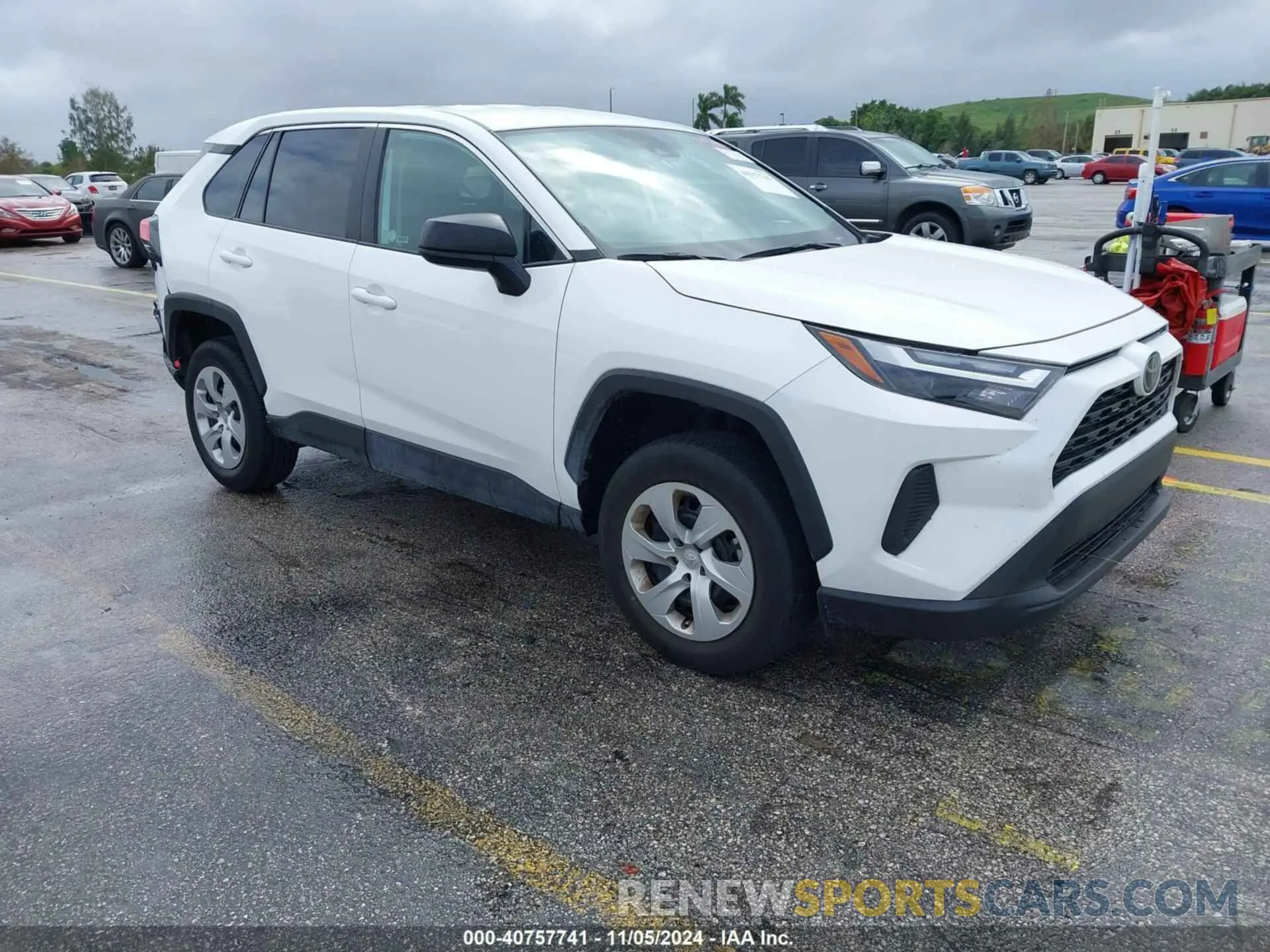 1 fotografías del automóvil dañado 2T3H1RFV2PC240844 TOYOTA RAV4 2023