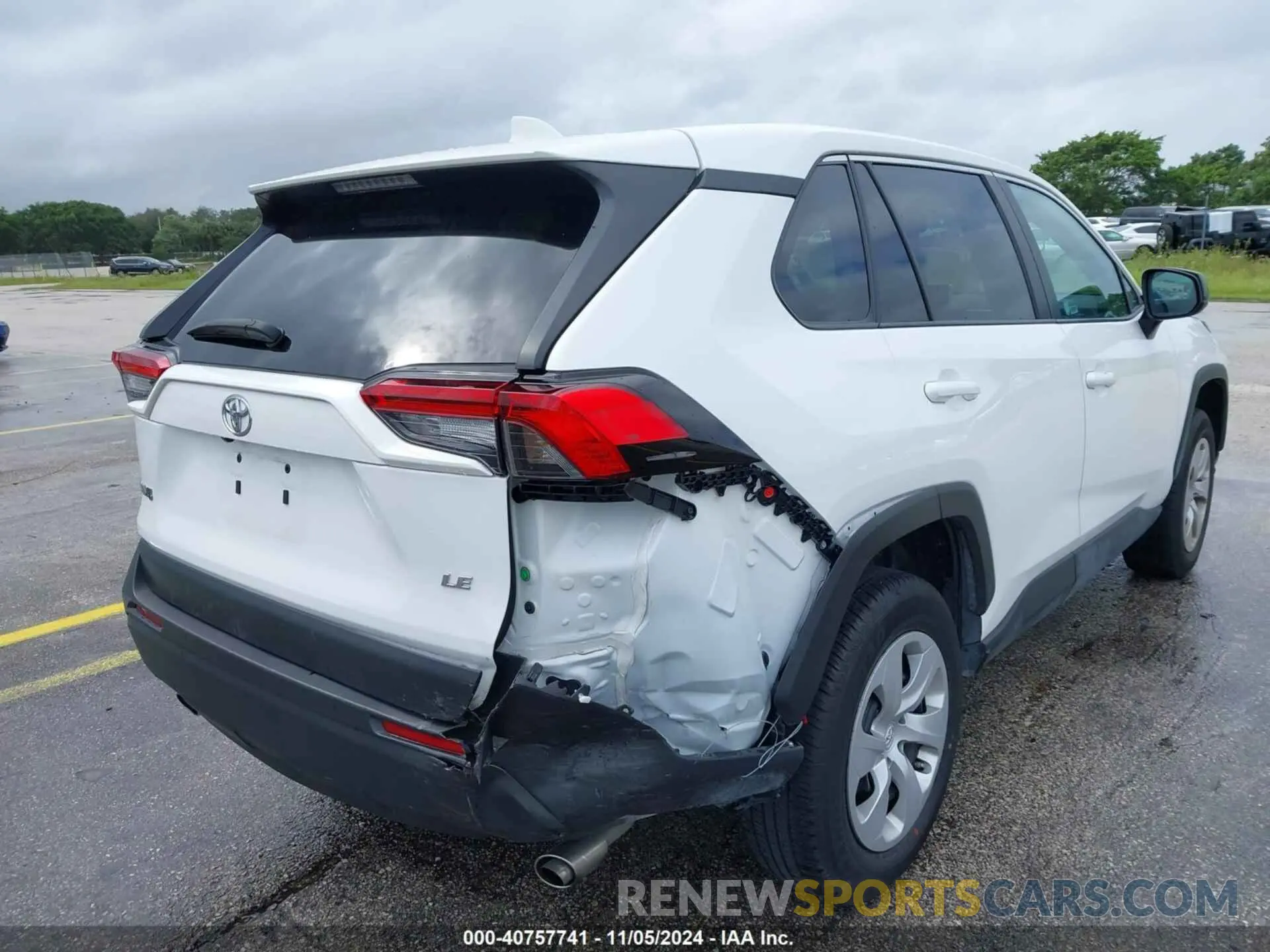 6 fotografías del automóvil dañado 2T3H1RFV2PC240844 TOYOTA RAV4 2023