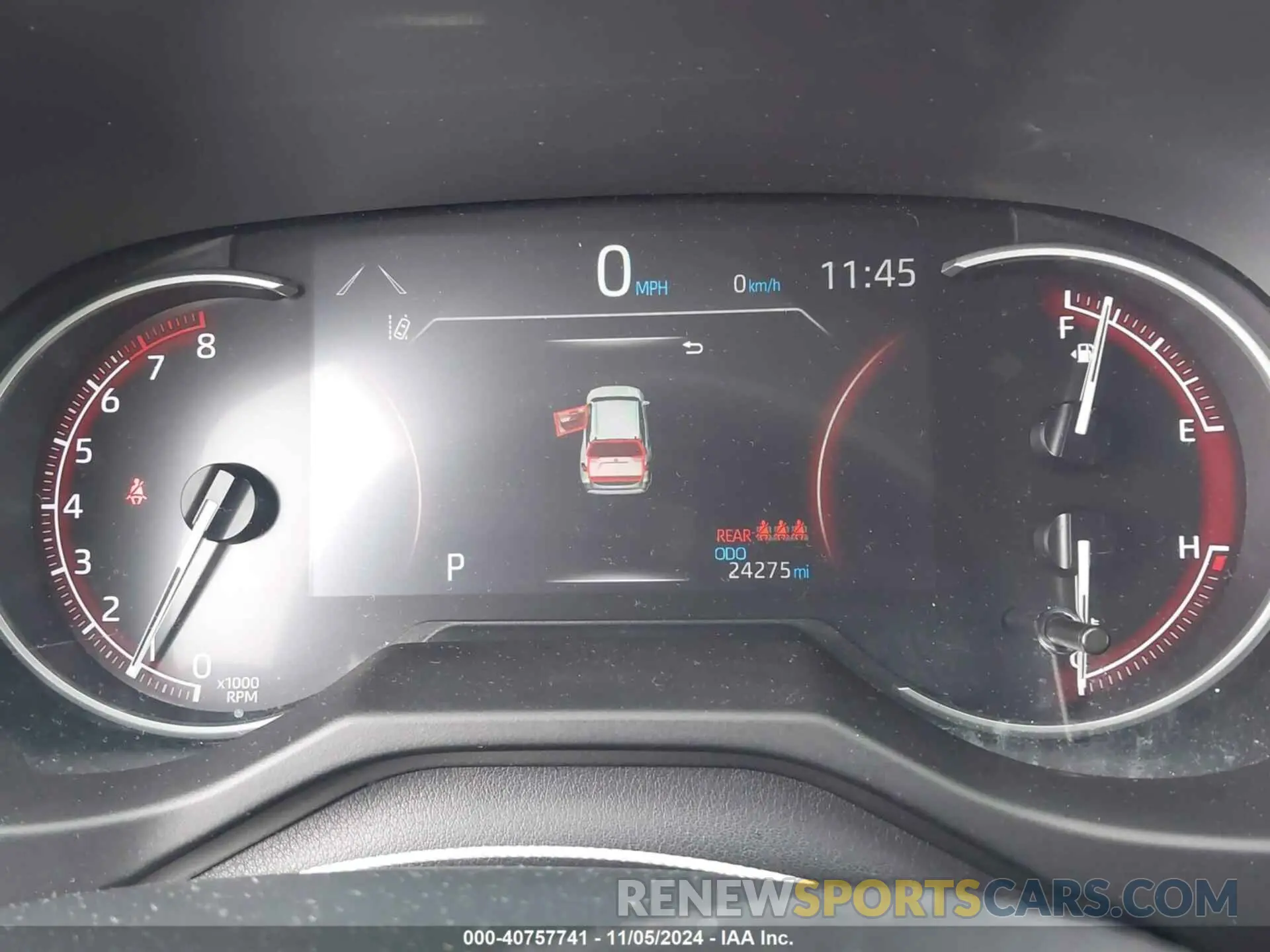 7 fotografías del automóvil dañado 2T3H1RFV2PC240844 TOYOTA RAV4 2023