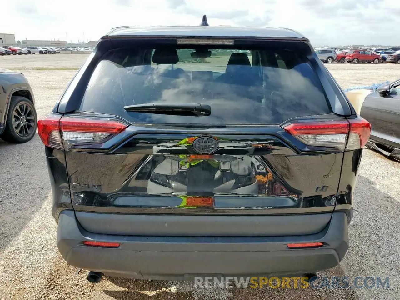 6 fotografías del automóvil dañado 2T3H1RFV2PC244179 TOYOTA RAV4 2023