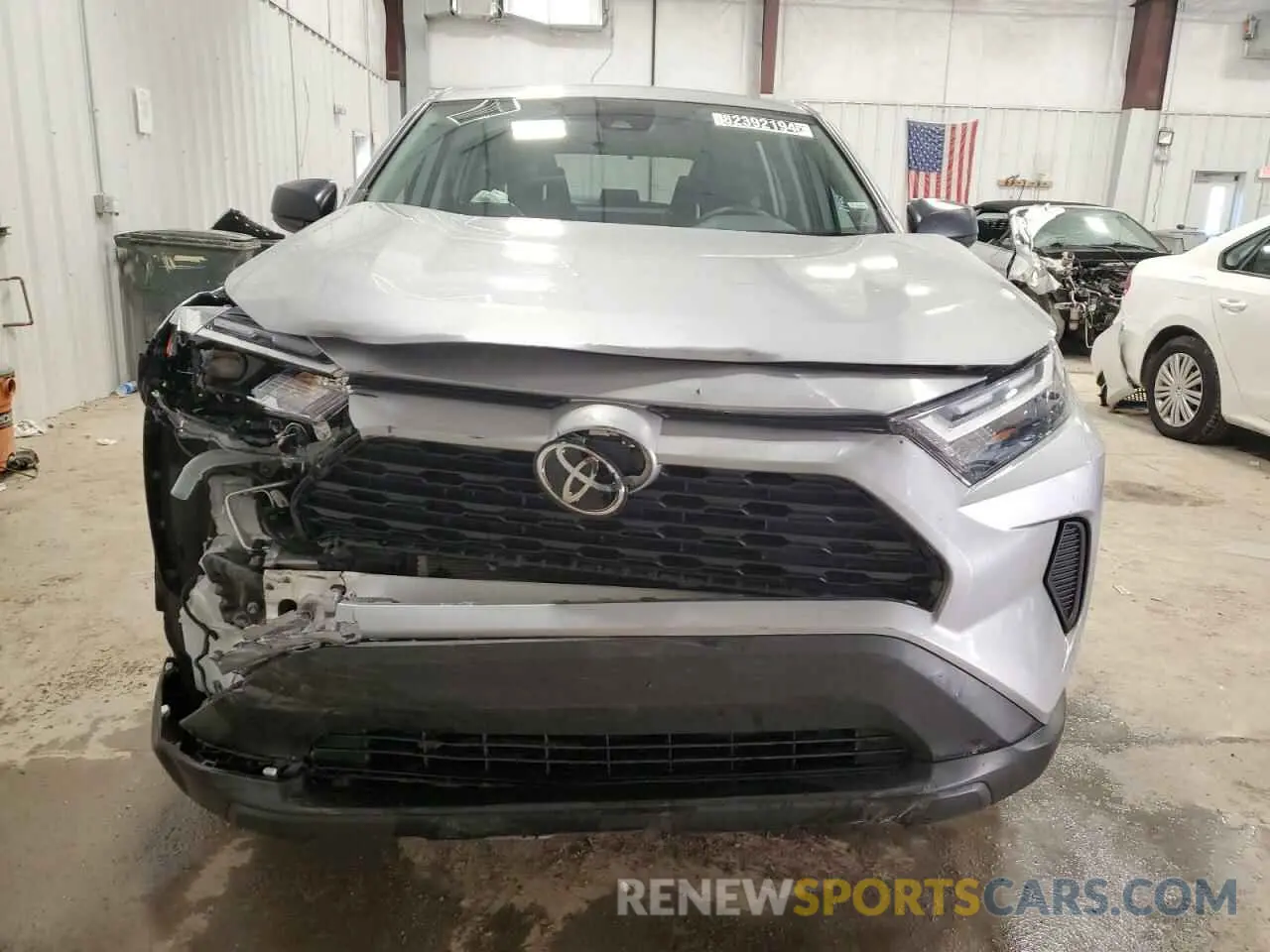 5 fotografías del automóvil dañado 2T3H1RFV2PW270750 TOYOTA RAV4 2023