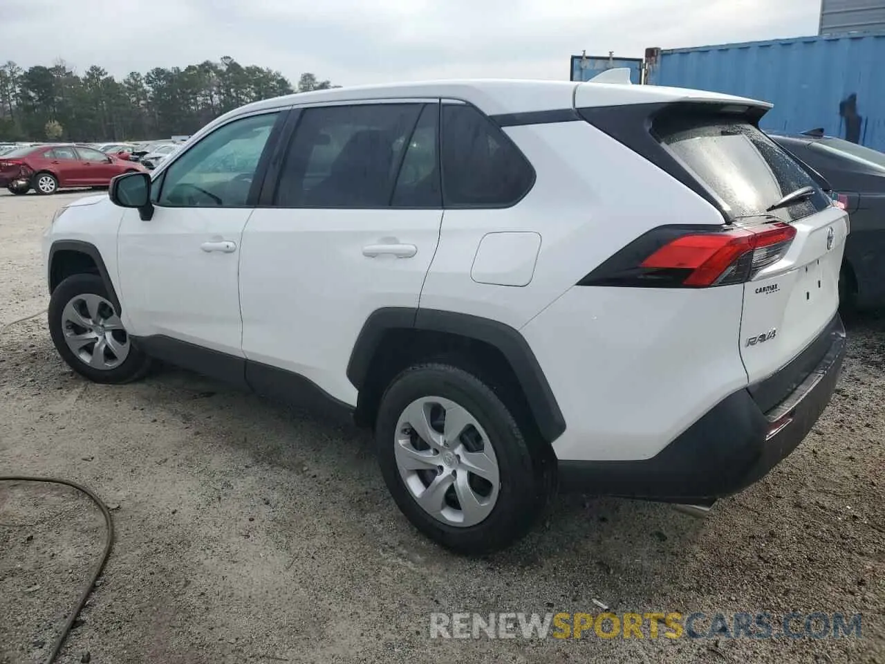 2 fotografías del automóvil dañado 2T3H1RFV3PC221395 TOYOTA RAV4 2023