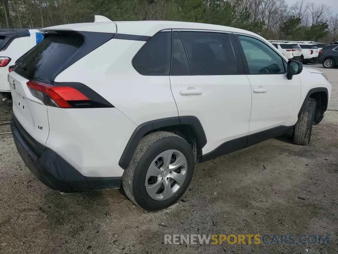 3 fotografías del automóvil dañado 2T3H1RFV3PC221395 TOYOTA RAV4 2023