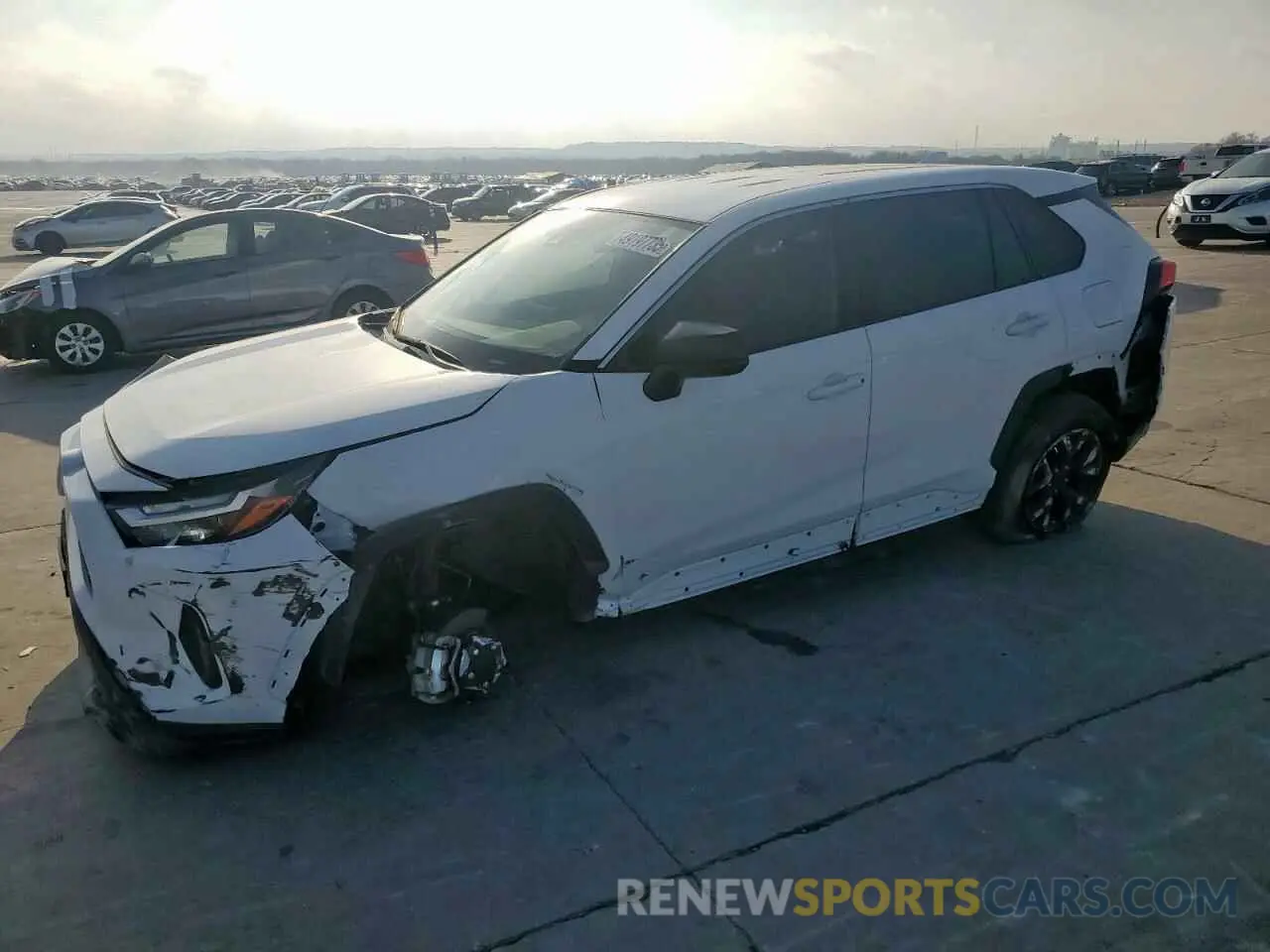 1 fotografías del automóvil dañado 2T3H1RFV3PC239945 TOYOTA RAV4 2023