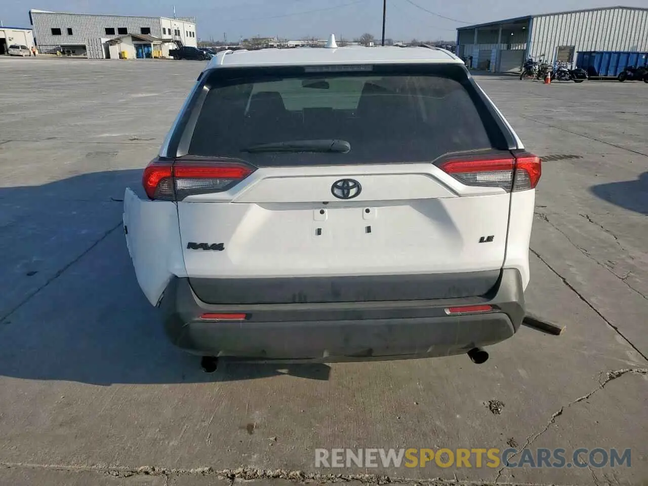 6 fotografías del automóvil dañado 2T3H1RFV3PC239945 TOYOTA RAV4 2023