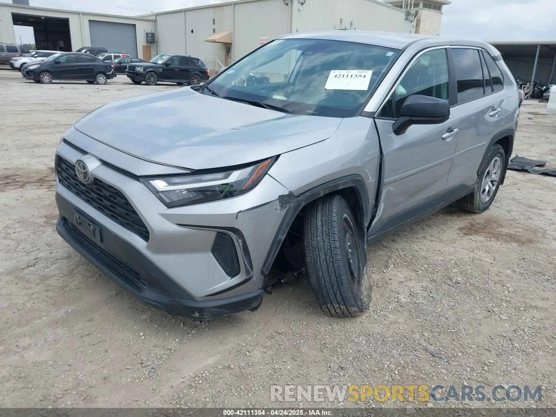 2 fotografías del automóvil dañado 2T3H1RFV3PW259580 TOYOTA RAV4 2023
