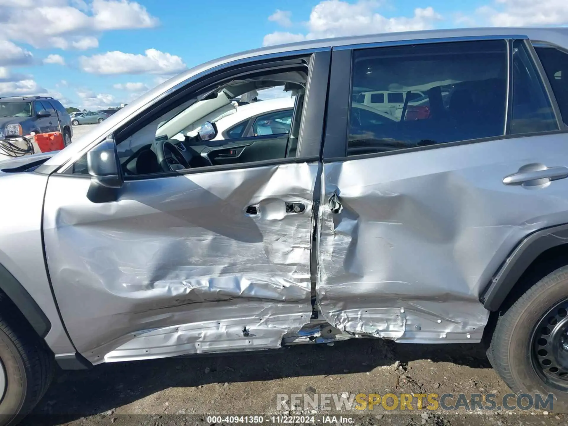 6 fotografías del automóvil dañado 2T3H1RFV4PC243132 TOYOTA RAV4 2023