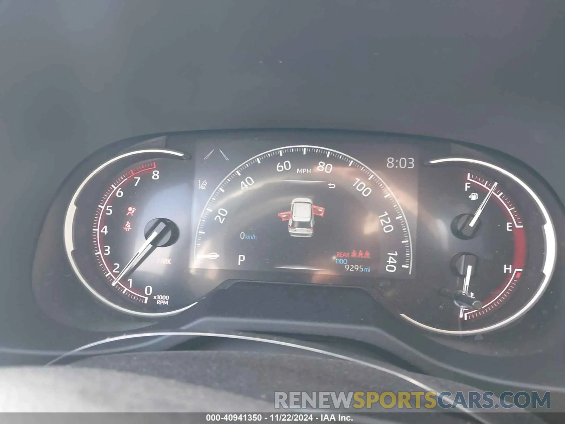 7 fotografías del automóvil dañado 2T3H1RFV4PC243132 TOYOTA RAV4 2023
