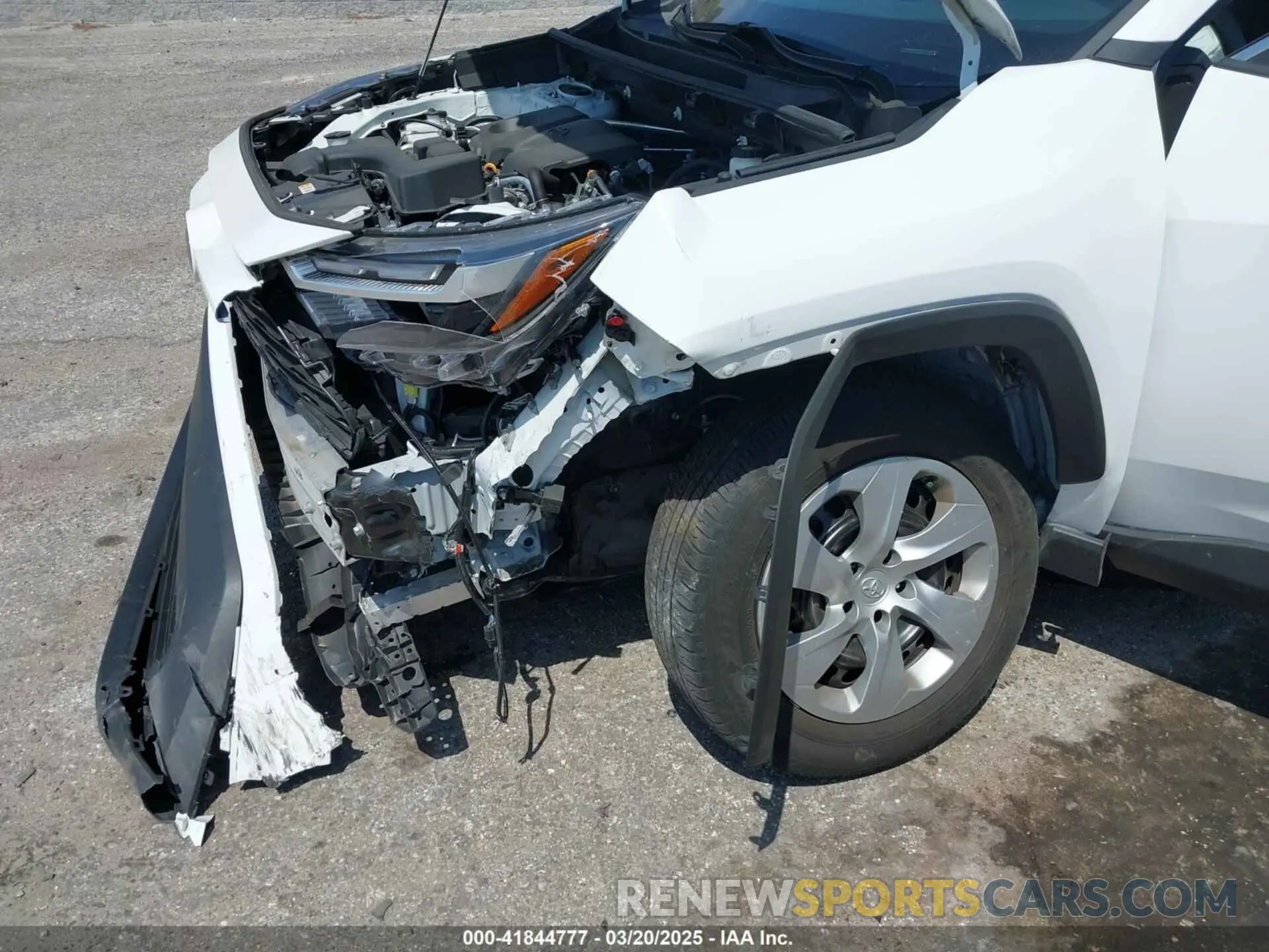 6 fotografías del automóvil dañado 2T3H1RFV6PC214859 TOYOTA RAV4 2023