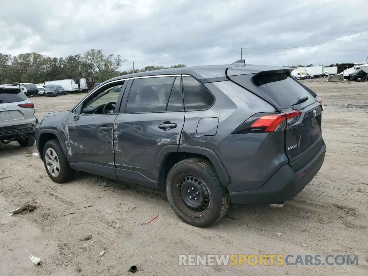 2 fotografías del automóvil dañado 2T3H1RFV6PC236182 TOYOTA RAV4 2023