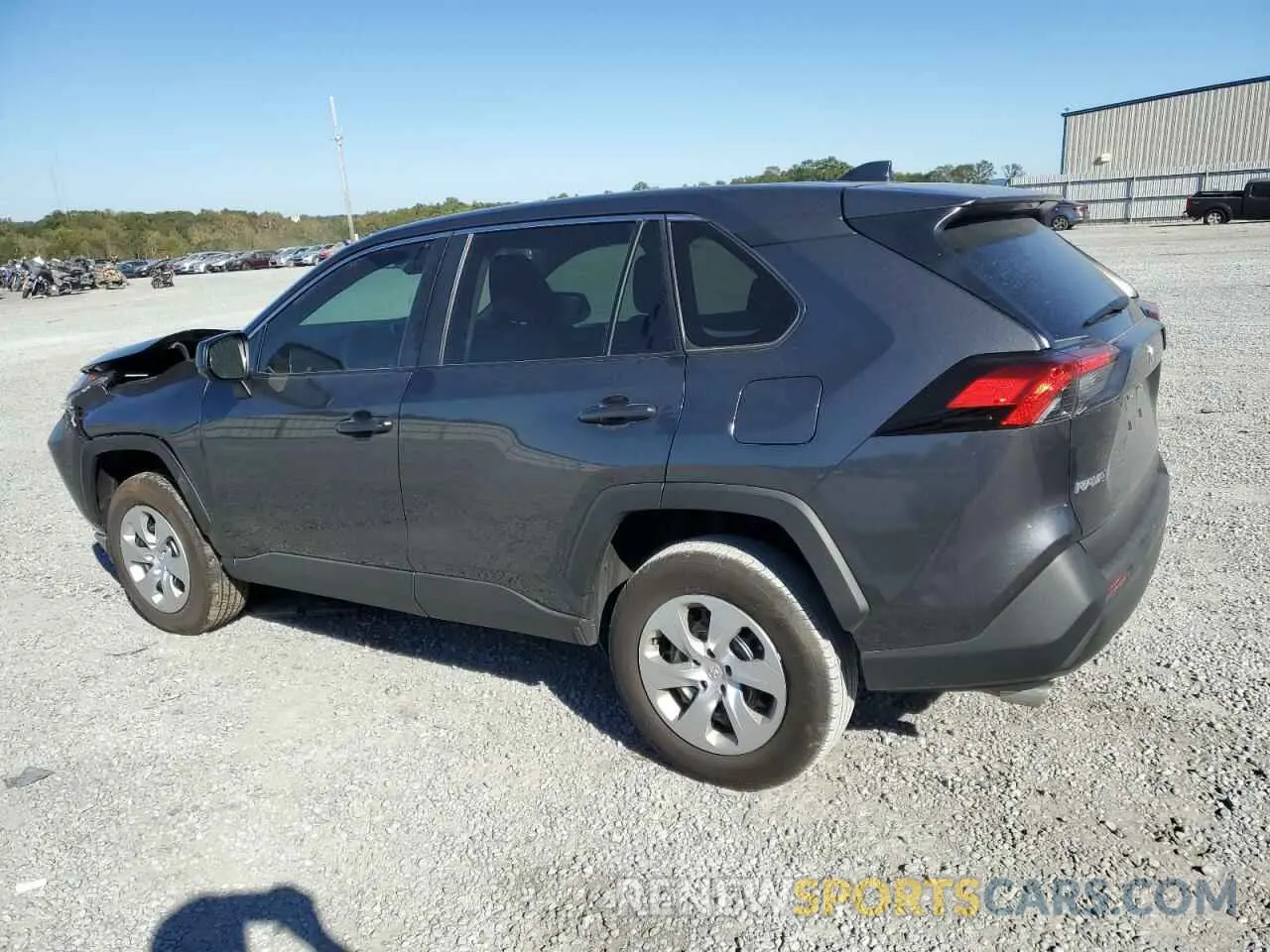 2 fotografías del automóvil dañado 2T3H1RFV7PC230410 TOYOTA RAV4 2023