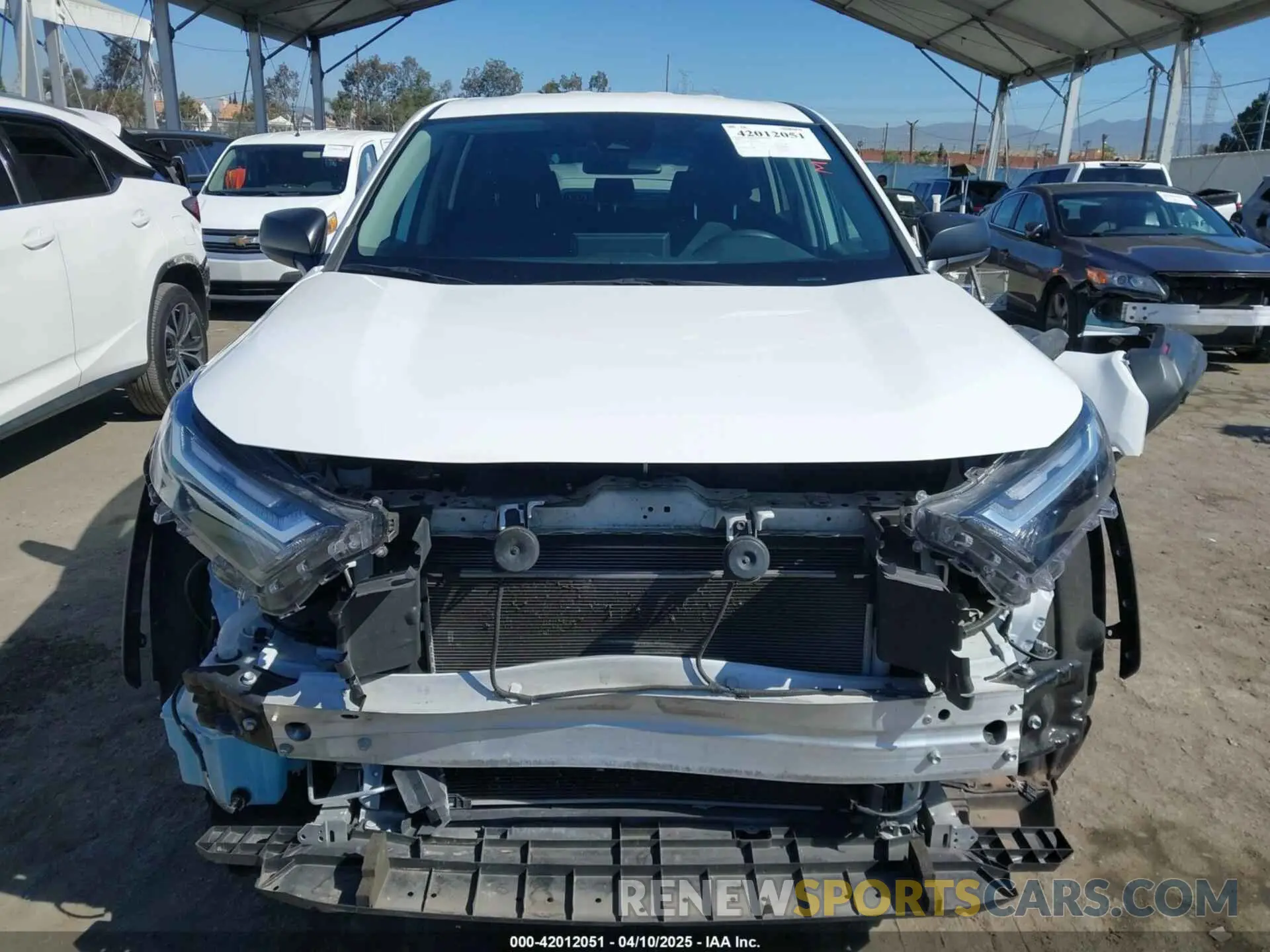 13 fotografías del automóvil dañado 2T3H1RFV7PC232612 TOYOTA RAV4 2023