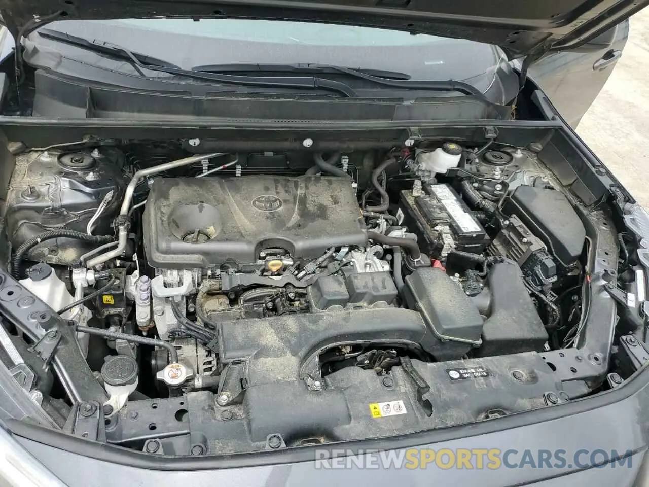 11 fotografías del automóvil dañado 2T3H1RFV7PC249197 TOYOTA RAV4 2023