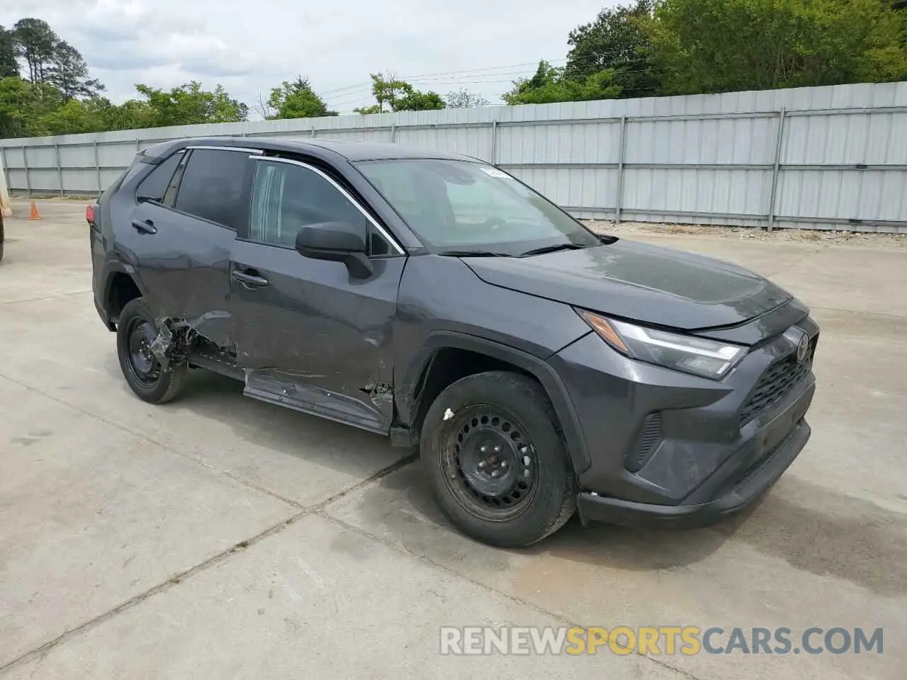 4 fotografías del automóvil dañado 2T3H1RFV7PC249197 TOYOTA RAV4 2023