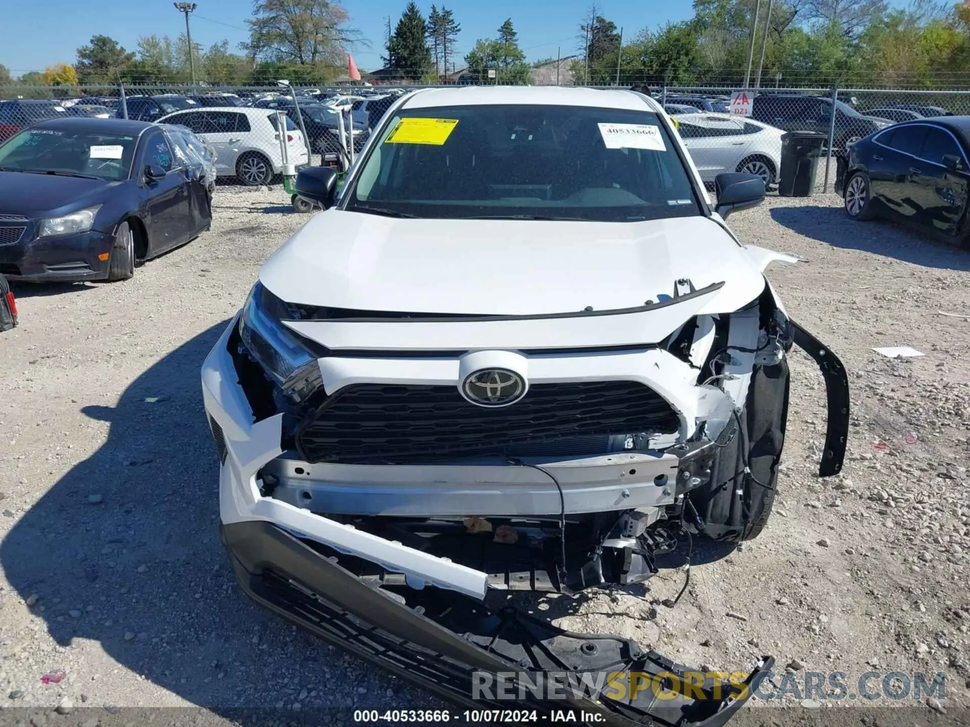 12 fotografías del automóvil dañado 2T3H1RFV8PC236104 TOYOTA RAV4 2023