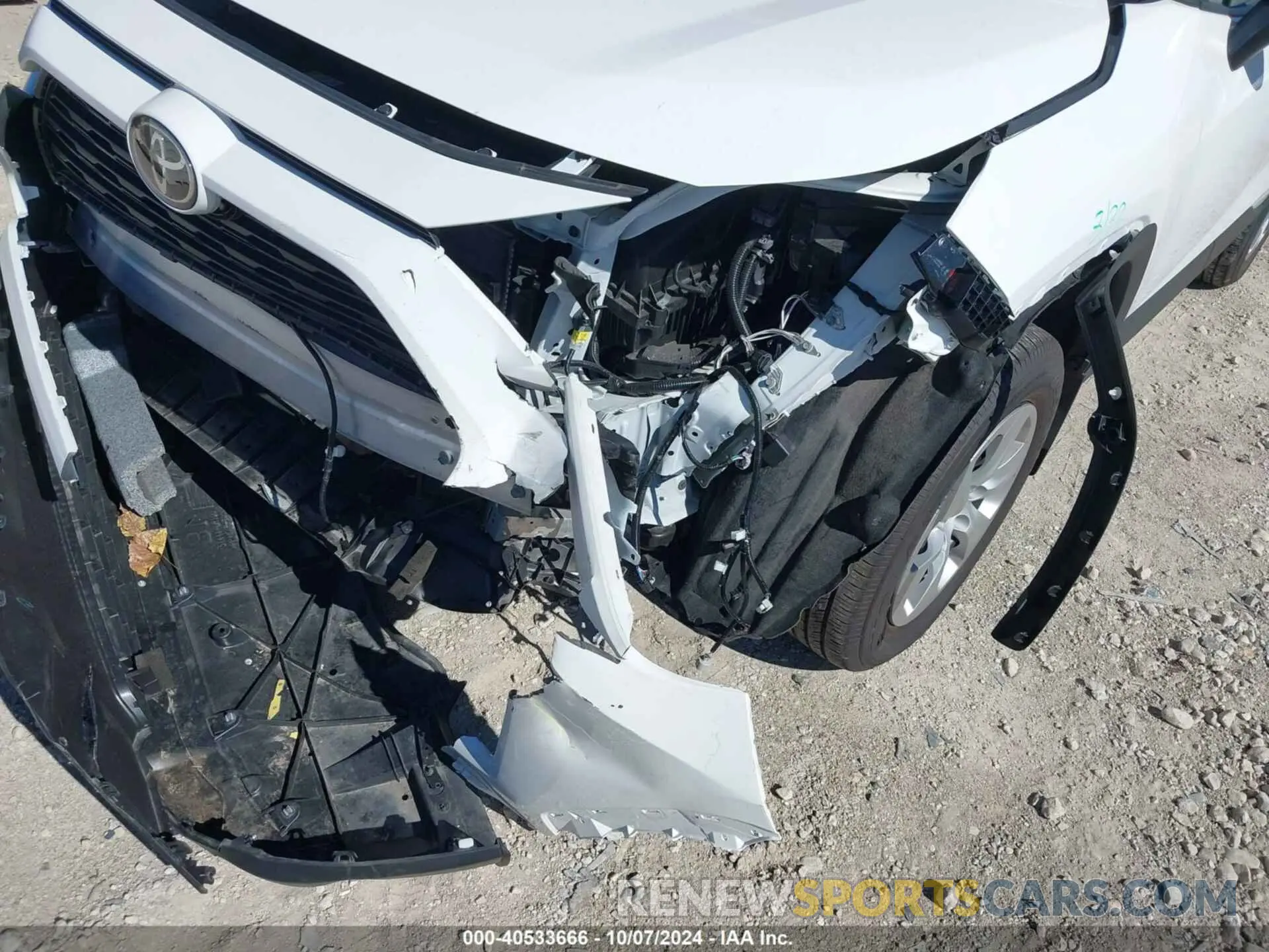 17 fotografías del automóvil dañado 2T3H1RFV8PC236104 TOYOTA RAV4 2023