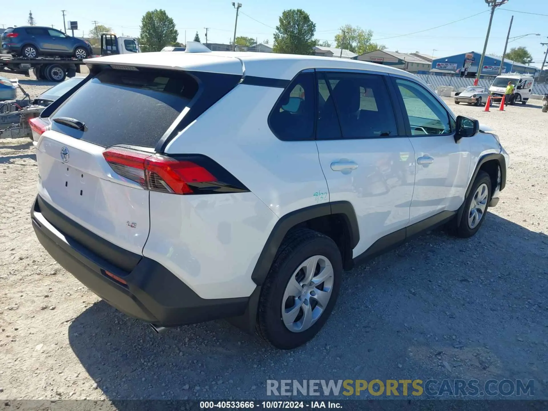 4 fotografías del automóvil dañado 2T3H1RFV8PC236104 TOYOTA RAV4 2023