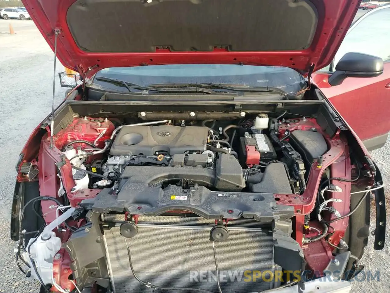 12 fotografías del automóvil dañado 2T3H1RFV8PW282689 TOYOTA RAV4 2023
