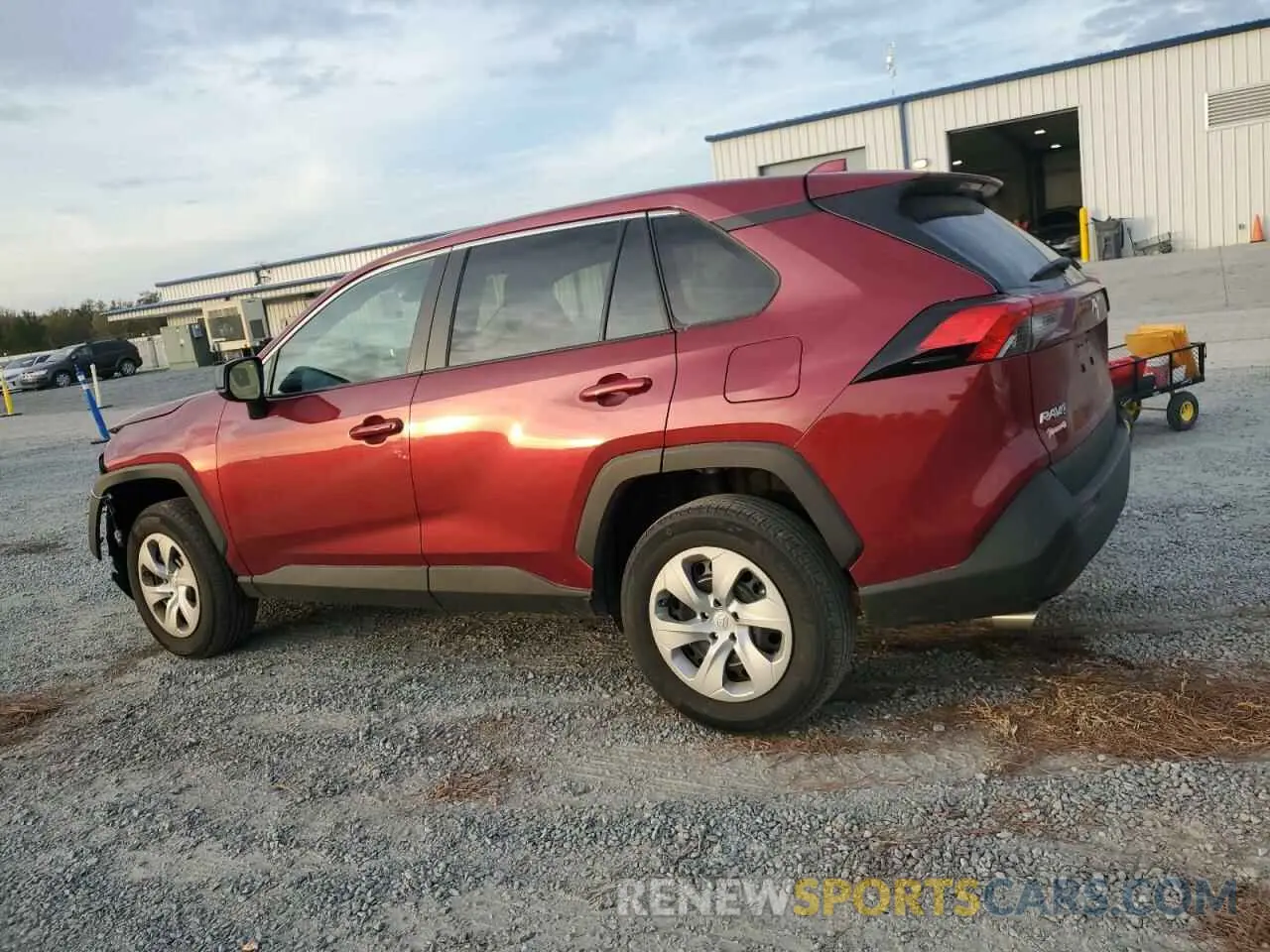 2 fotografías del automóvil dañado 2T3H1RFV8PW282689 TOYOTA RAV4 2023