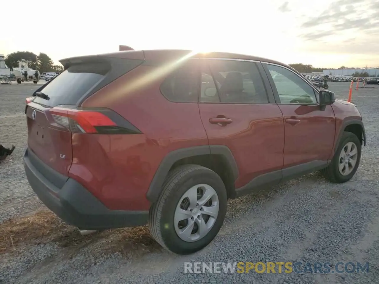 3 fotografías del automóvil dañado 2T3H1RFV8PW282689 TOYOTA RAV4 2023
