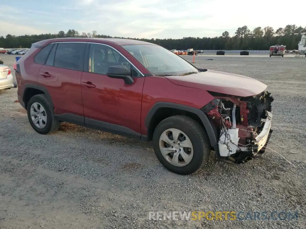 4 fotografías del automóvil dañado 2T3H1RFV8PW282689 TOYOTA RAV4 2023