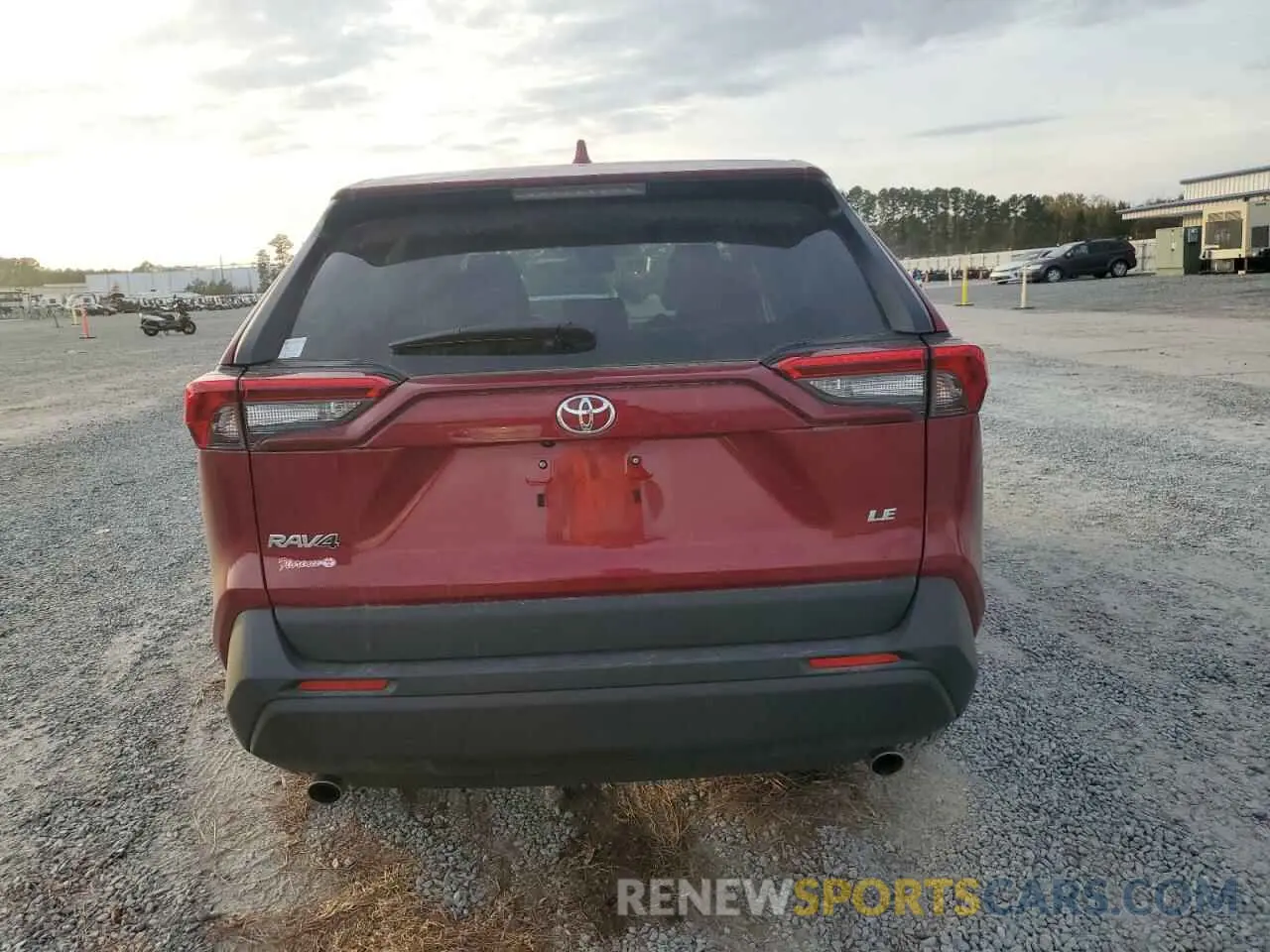 6 fotografías del automóvil dañado 2T3H1RFV8PW282689 TOYOTA RAV4 2023