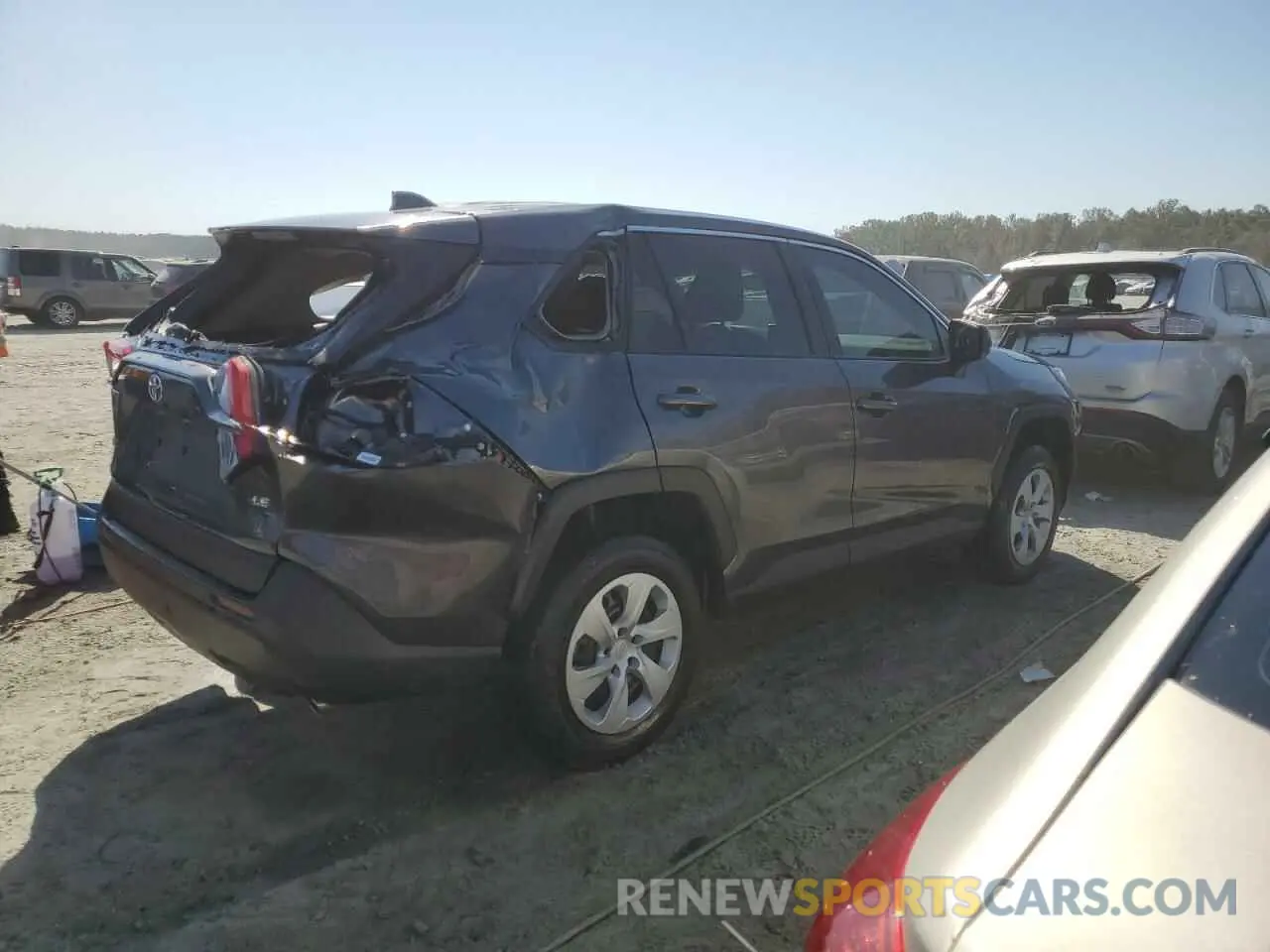 3 fotografías del automóvil dañado 2T3H1RFVXPC247928 TOYOTA RAV4 2023