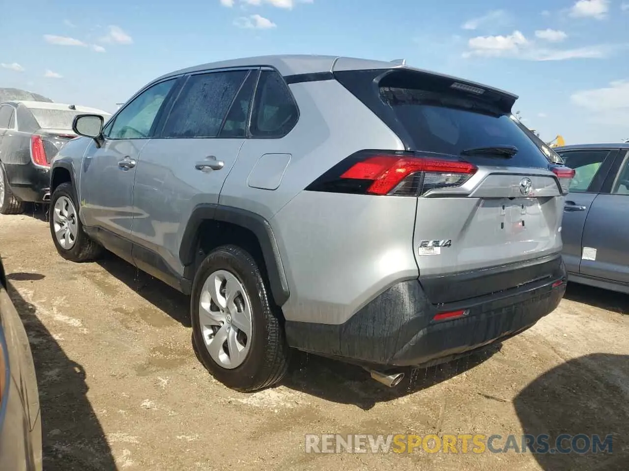 2 fotografías del automóvil dañado 2T3H1RFVXPW247989 TOYOTA RAV4 2023