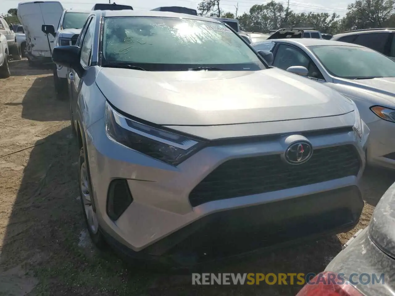 5 fotografías del automóvil dañado 2T3H1RFVXPW247989 TOYOTA RAV4 2023