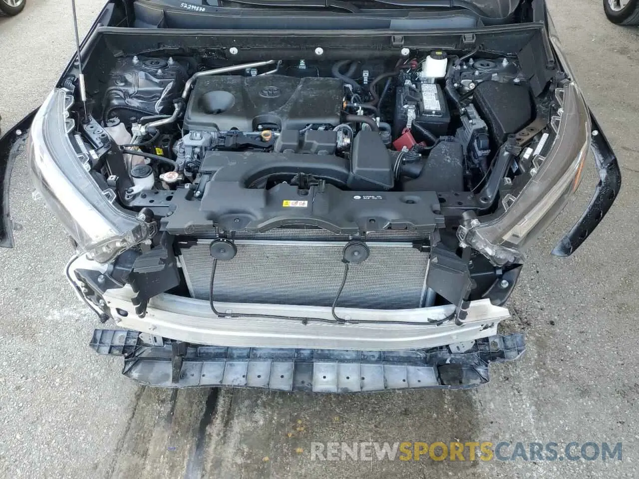 12 fotografías del automóvil dañado 2T3H1RFVXPW276697 TOYOTA RAV4 2023