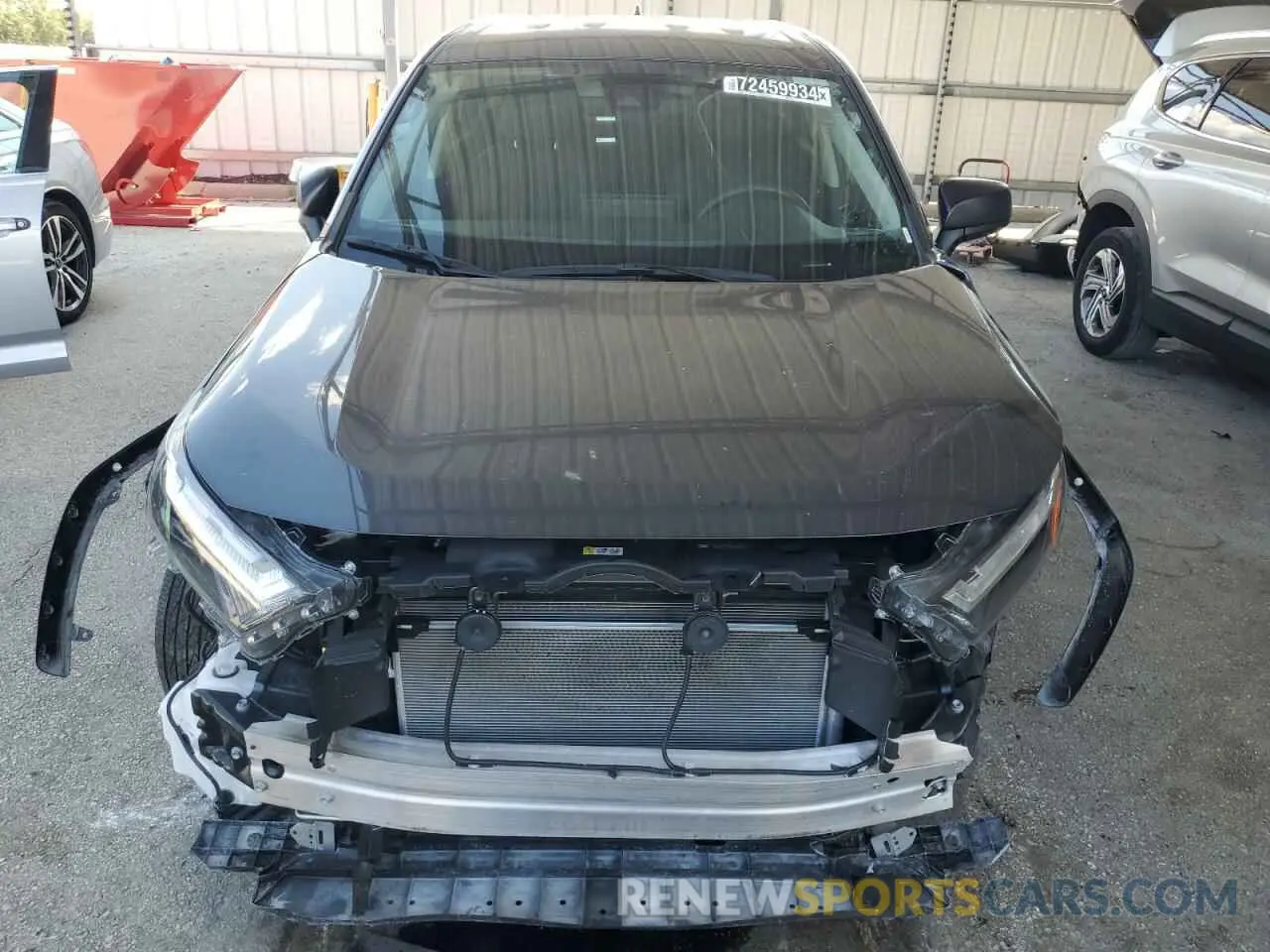 5 fotografías del automóvil dañado 2T3H1RFVXPW276697 TOYOTA RAV4 2023