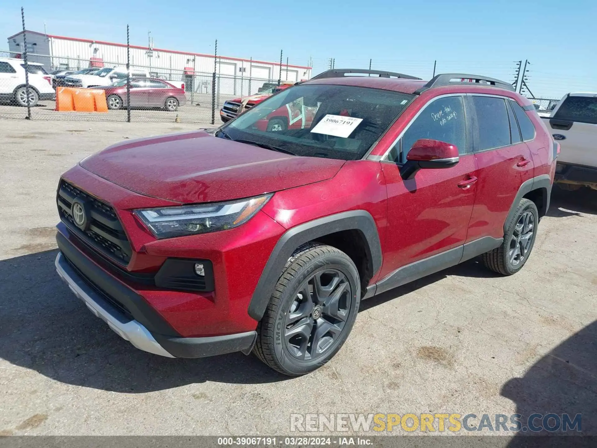 2 fotografías del automóvil dañado 2T3J1RFV2PW332262 TOYOTA RAV4 2023