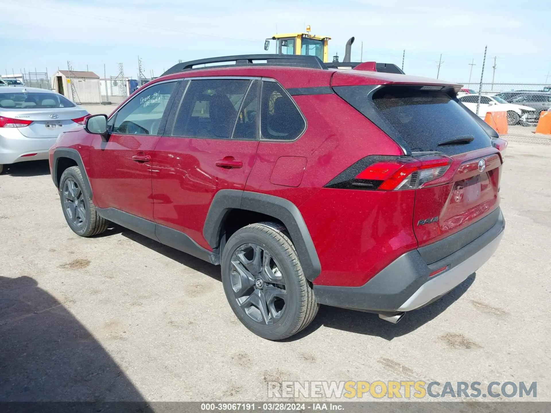3 fotografías del automóvil dañado 2T3J1RFV2PW332262 TOYOTA RAV4 2023