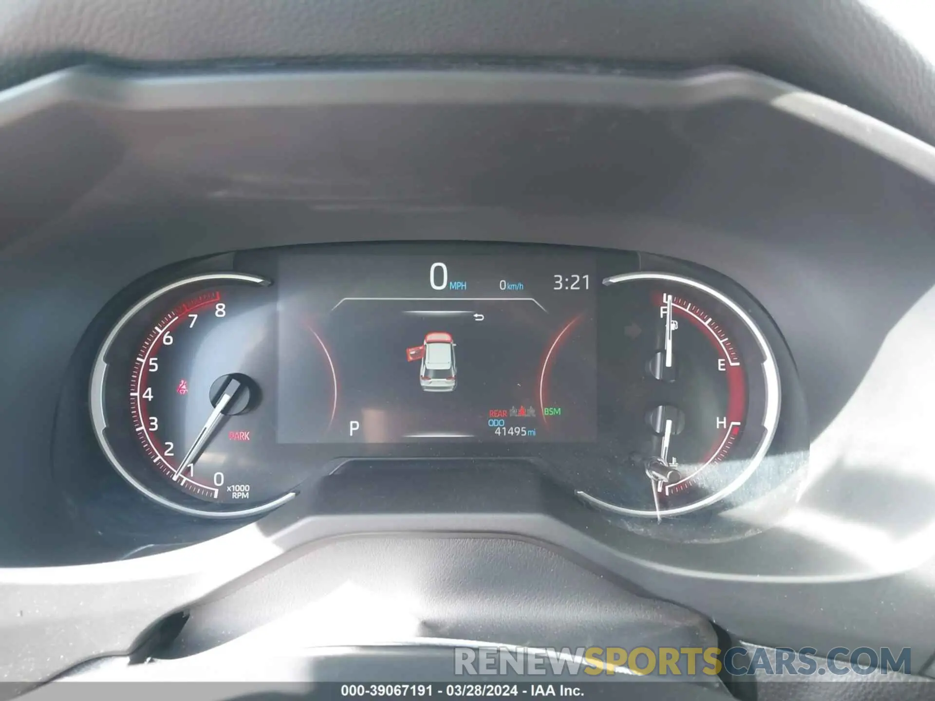 7 fotografías del automóvil dañado 2T3J1RFV2PW332262 TOYOTA RAV4 2023