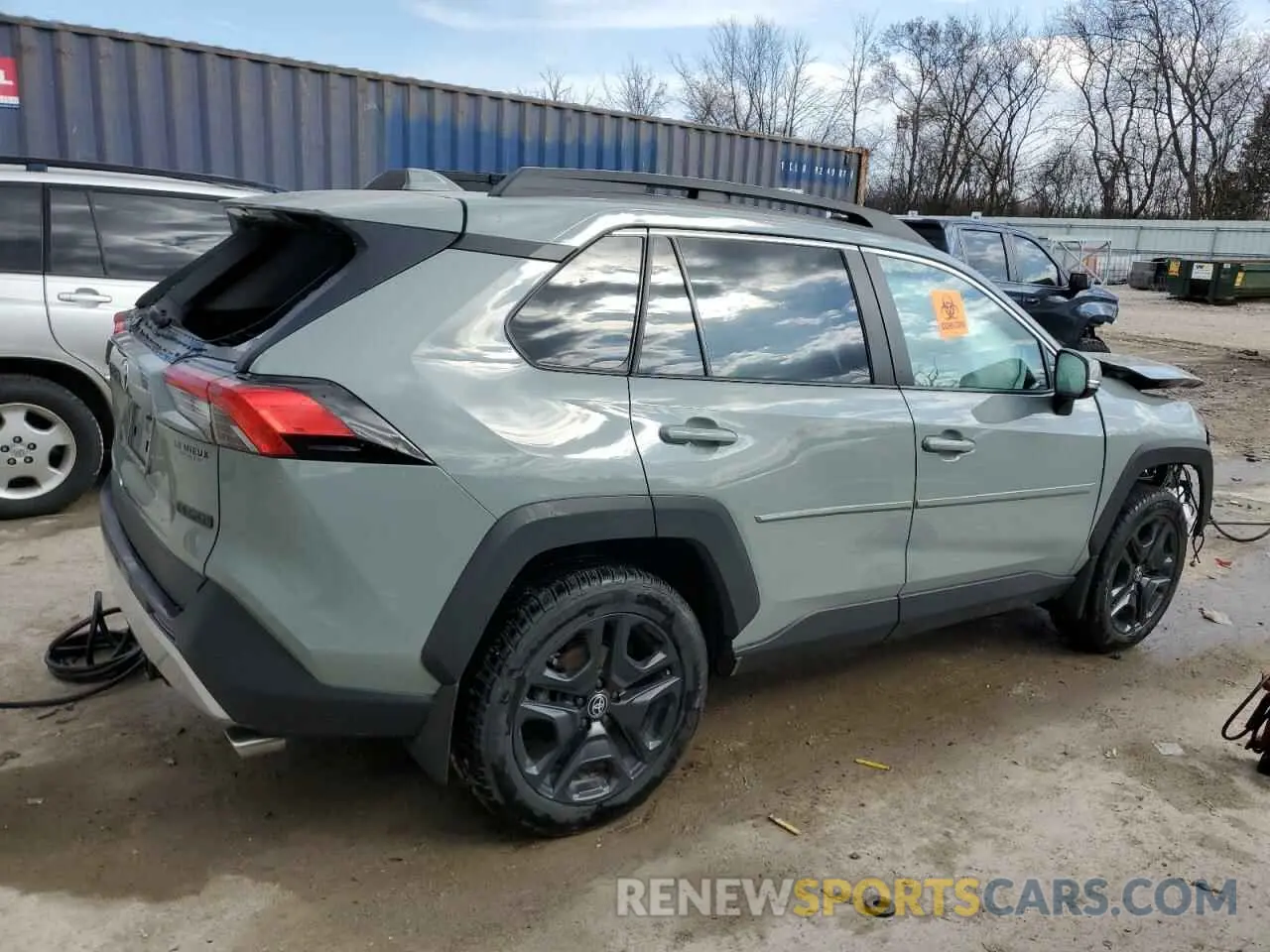 3 fotografías del automóvil dañado 2T3J1RFV7PW343709 TOYOTA RAV4 2023