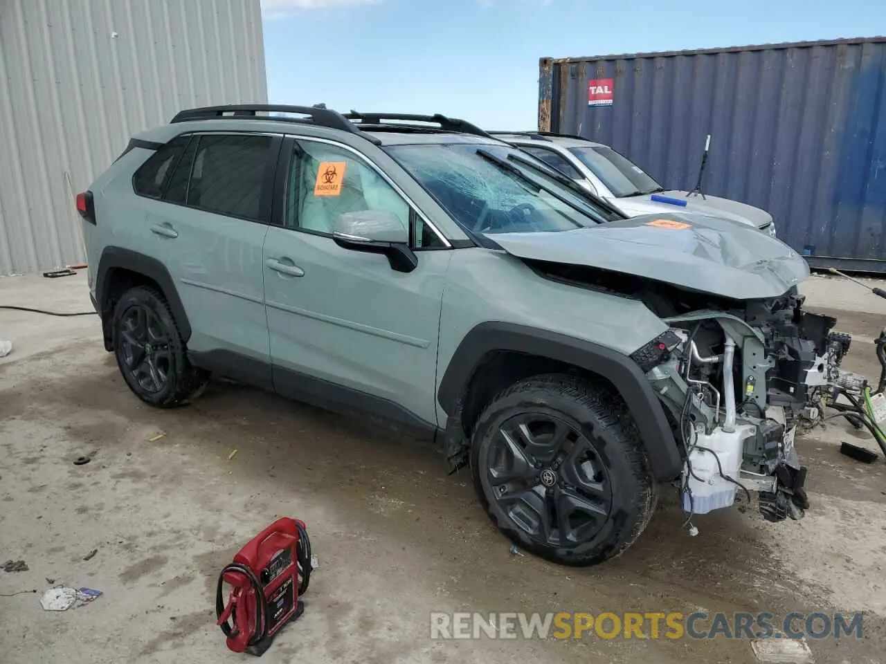 4 fotografías del automóvil dañado 2T3J1RFV7PW343709 TOYOTA RAV4 2023