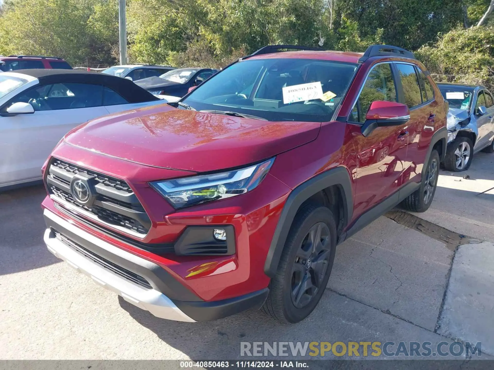 2 fotografías del automóvil dañado 2T3J1RFV8PW363810 TOYOTA RAV4 2023