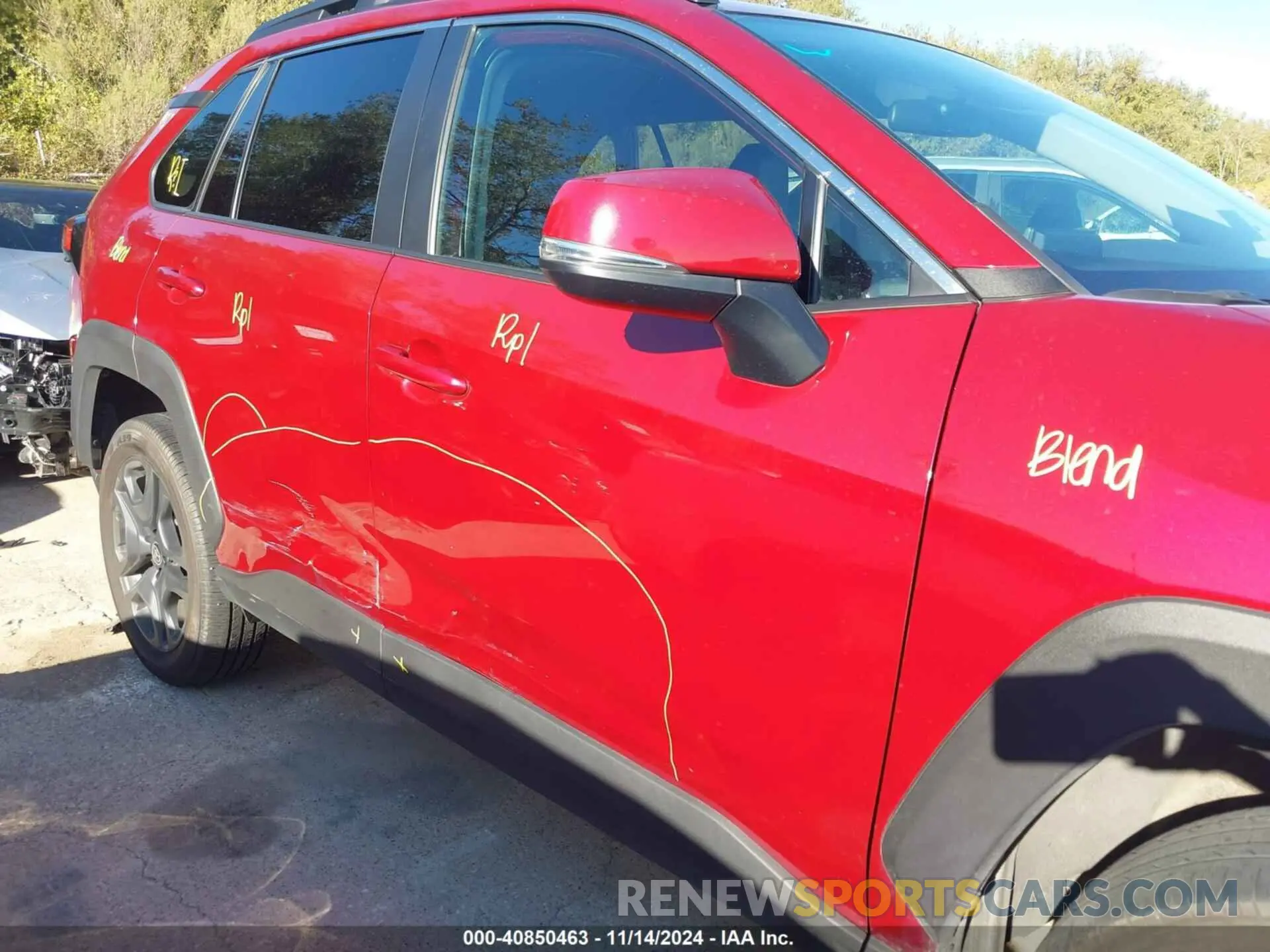 6 fotografías del automóvil dañado 2T3J1RFV8PW363810 TOYOTA RAV4 2023