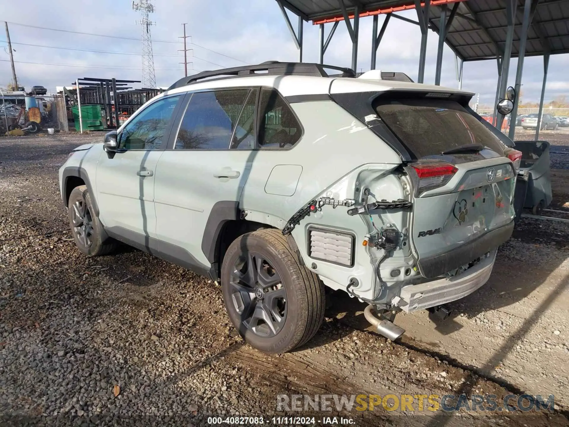 3 fotografías del automóvil dañado 2T3J1RFVXPW357216 TOYOTA RAV4 2023