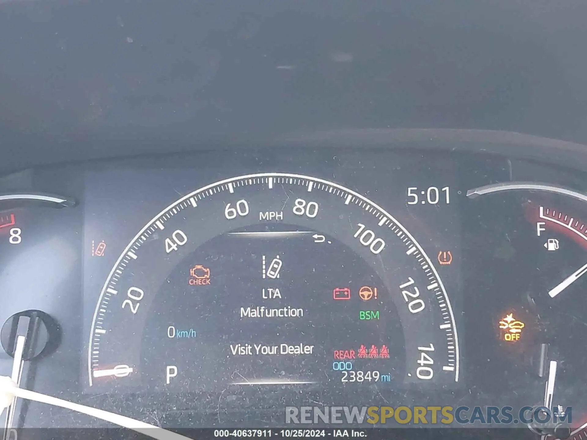 15 fotografías del automóvil dañado 2T3K1RFV0PW259235 TOYOTA RAV4 2023