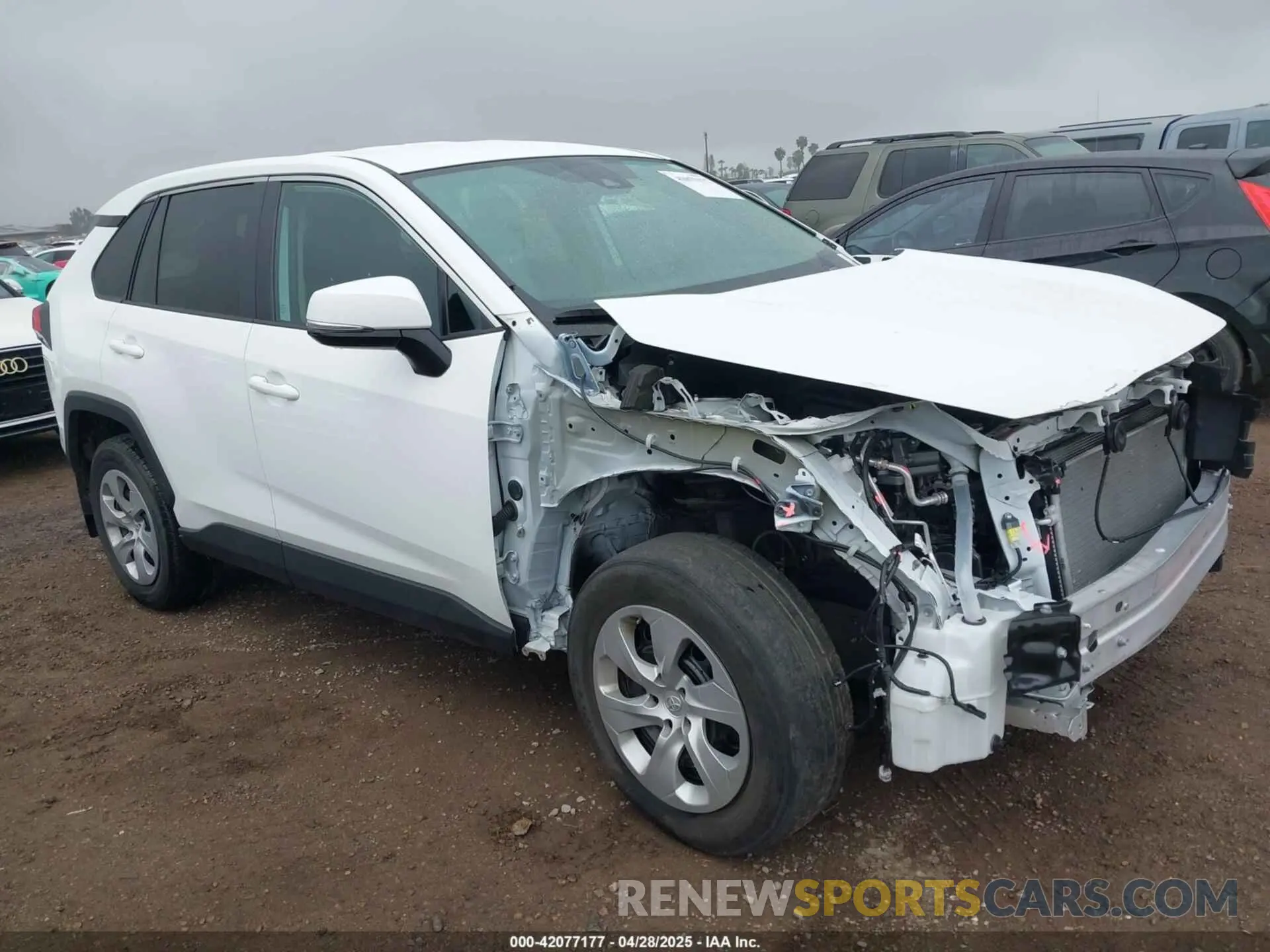 1 fotografías del automóvil dañado 2T3K1RFV0PW265410 TOYOTA RAV4 2023