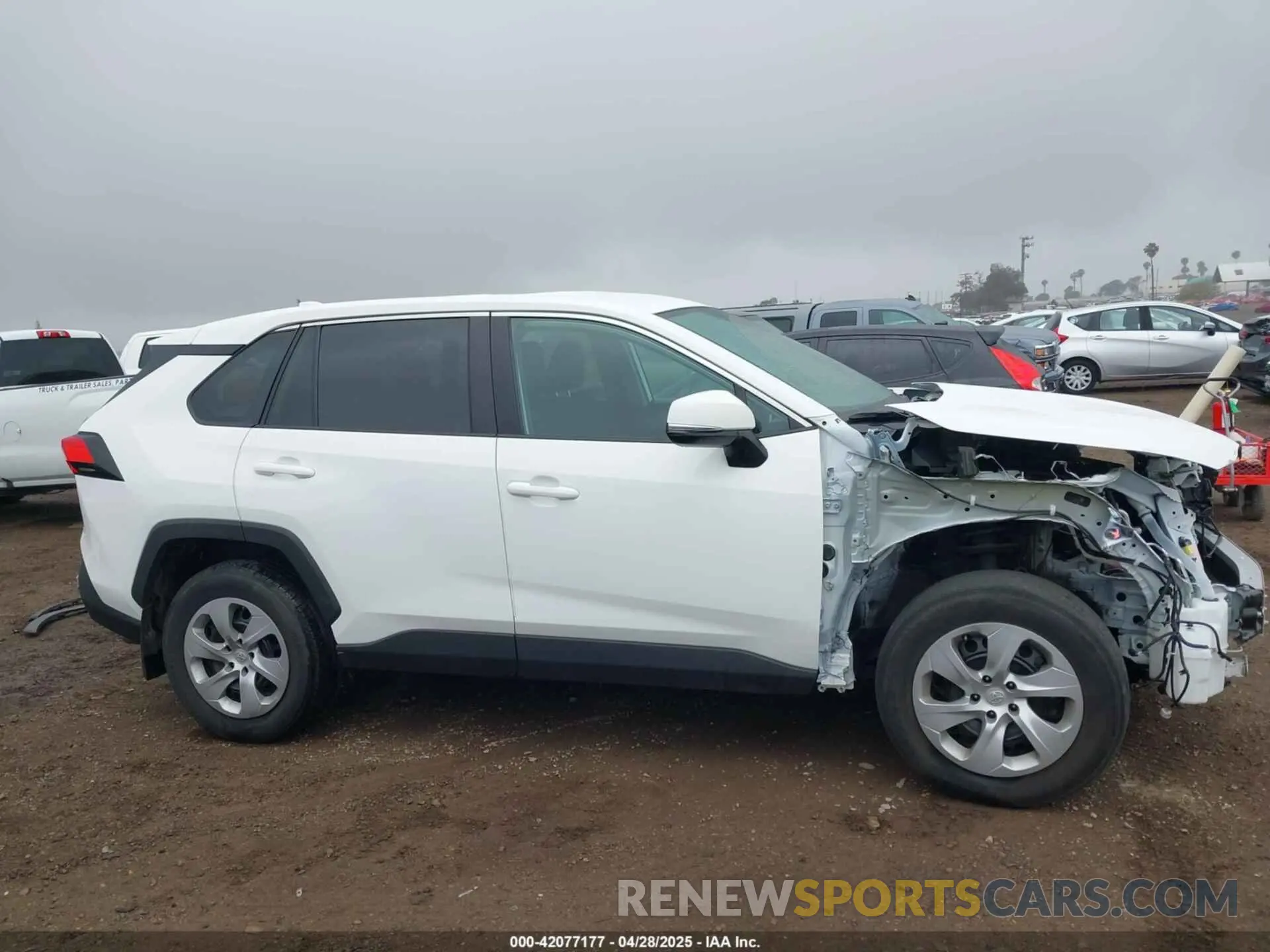 14 fotografías del automóvil dañado 2T3K1RFV0PW265410 TOYOTA RAV4 2023